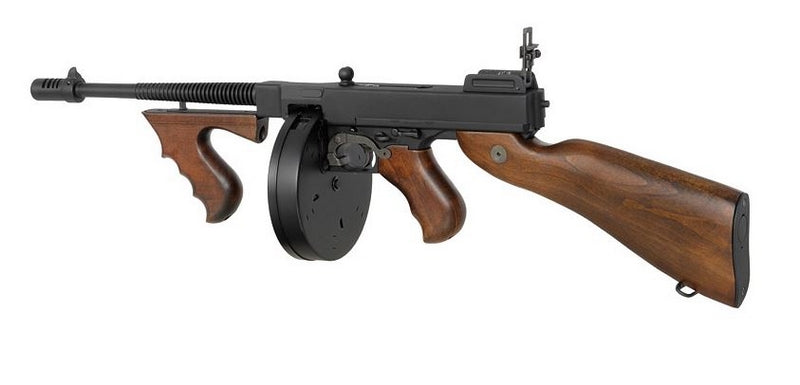 Thompson 1298 Chicago Gangster Type Writer Scritte e Loghi Originali Mosfet Full Wood & Metal 2022 Version by King Arms > Cybergun