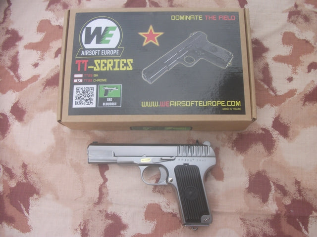 Tokarev TT33 Silver Full Metal by We