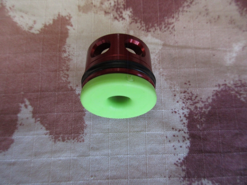 Testa Cilindro in Ergal V2-V3 con Pad Maggiorato Verde TCMMV2G by TopMax