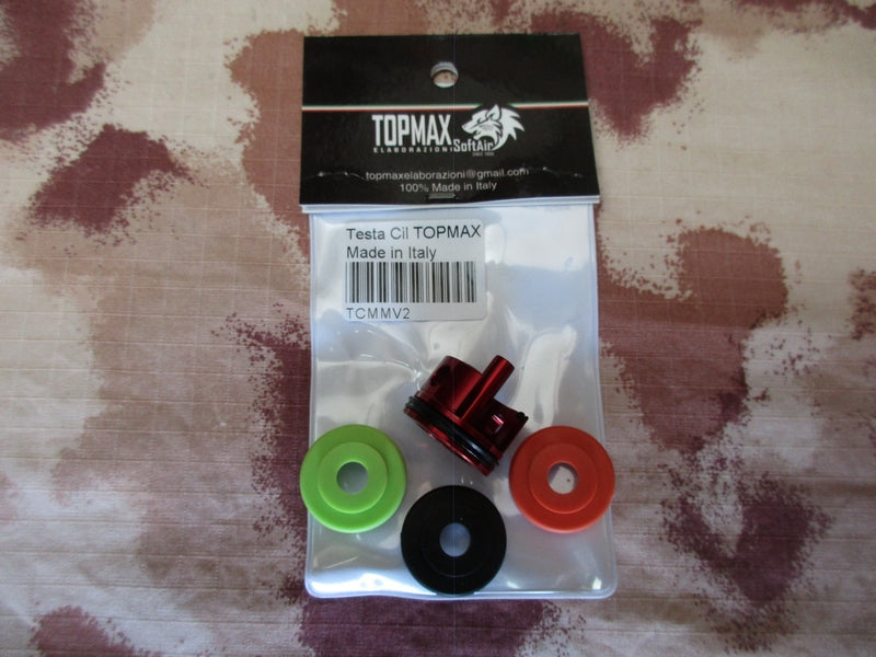 TopMax Testa Cilindro in Ergal V2-V3 con Tre Pad Maggiorati TCMMV2 by TopMax