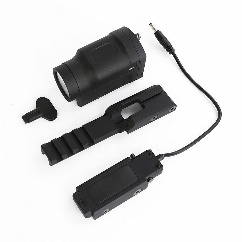 Torcia Led 270 Lumen K2 Zen Style Weaver - Picatinny Rail Con Comando Remoto by Big Dragon
