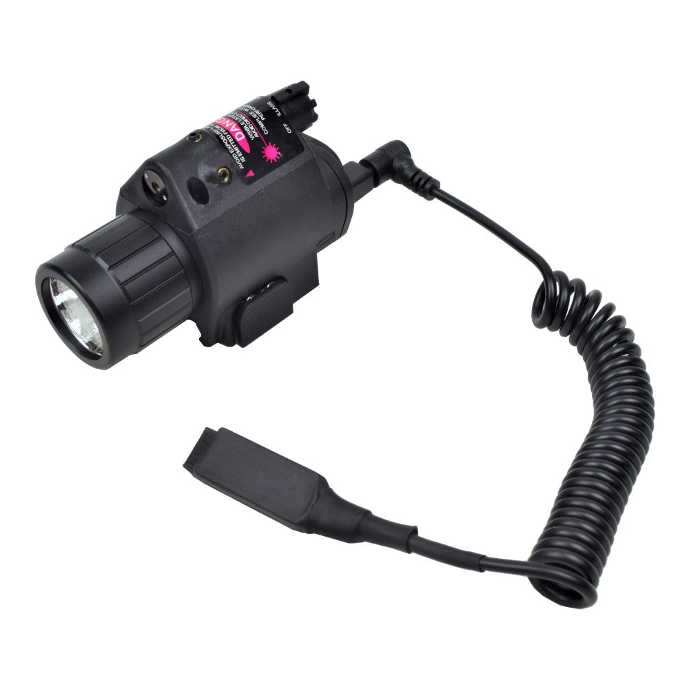 Torcia 150 Lumen con Laser e Comando Remoto Aggancio-Sgancio Rapido by DBoys