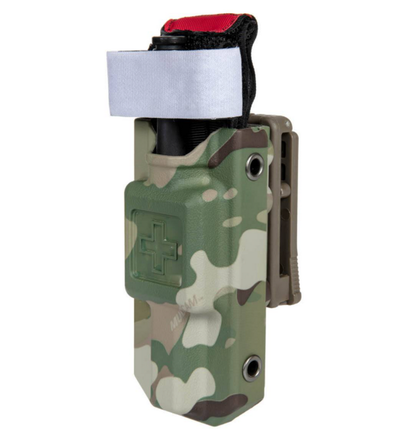 Tourniquet CAT Combat Apllication Tourniquet Replica with Holster MC Camo by Ultimate Tactical