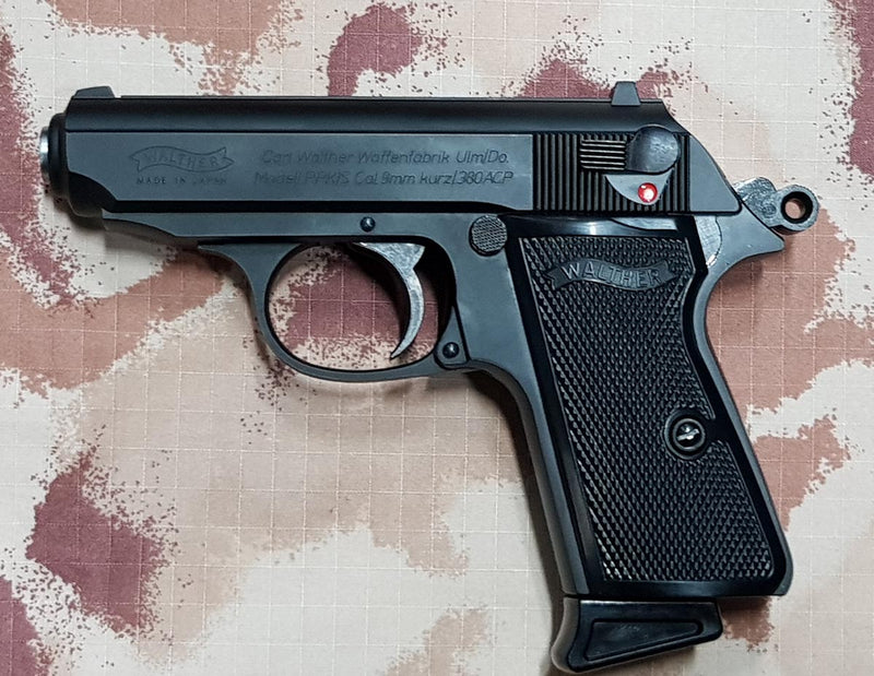 PPK S Silenziata con Scritte e Loghi Originali Walther GBB by Maruzen per Umarex