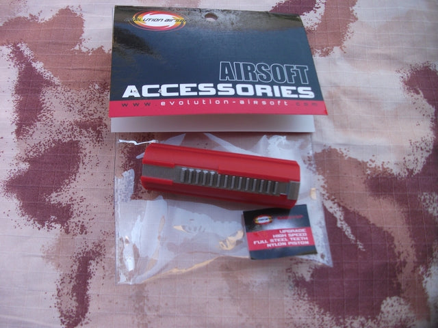 Upgrade Full Steel Teeth High Speed Nylon Piston by Evolution