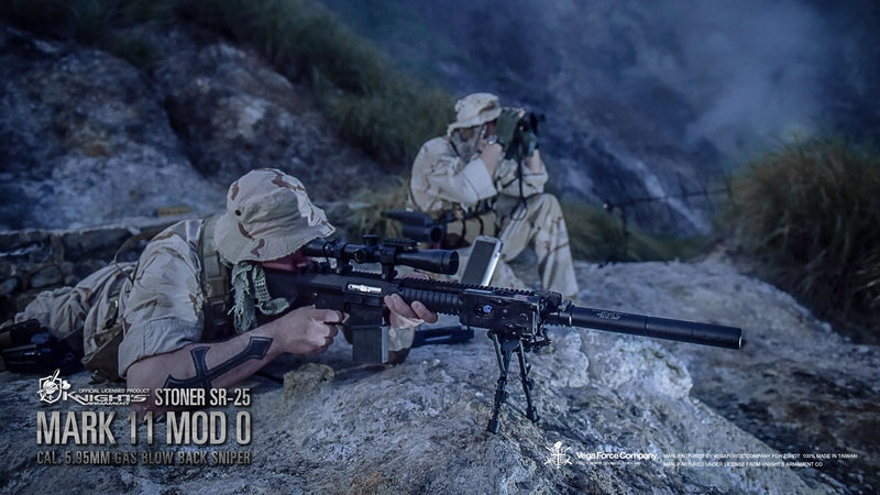 SR25 Stoner Mark 11 Mod0 Type Knights Armament GBB by Vfc