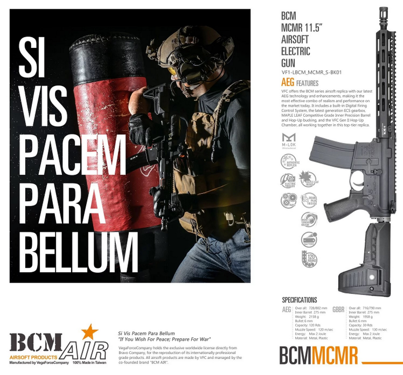 VFC BCM MCMR CQB 11.5"  by VFC