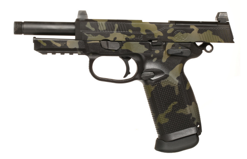 Cerakoted MCB Multicam Black VFC FN Herstal FNX-45 Tactical Metal Slide By Black Sheep Arms > VFC > Cybergun