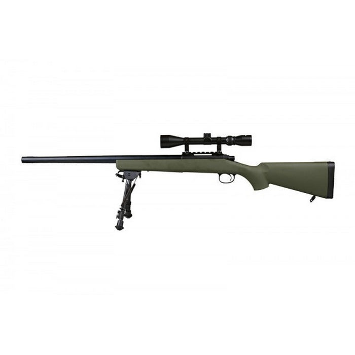 VSR10 Type OD LGSW-16 Bolt Action Scope & Harris Bipod by Snow Wolf