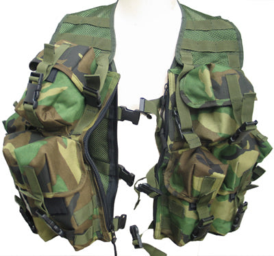 Tactical Vest Woodland King Arms