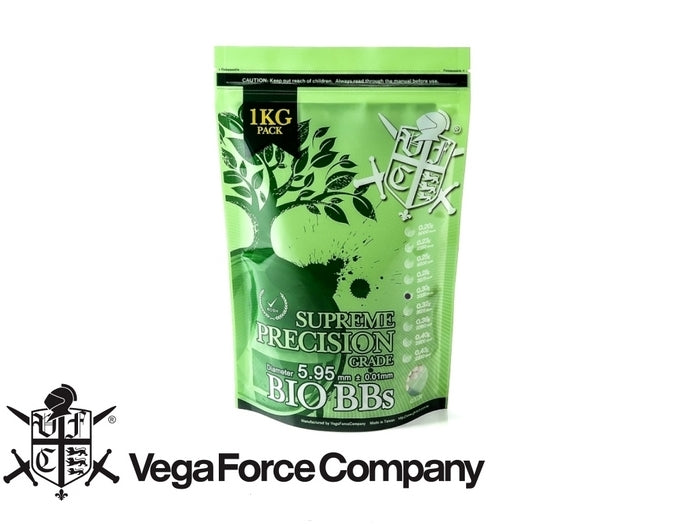 Vfc Bio 0,30bb White 5,95mm. by Vega Force Company