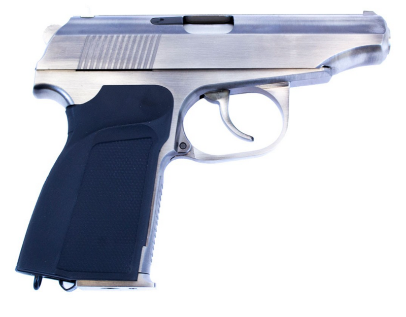 We Makarov Silenced Silver - Chrome Version GBB Gas Blow Back by We