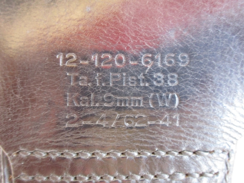 Walther P38 Fondina Originale in Cuoio BW Bundeswehr by Walther