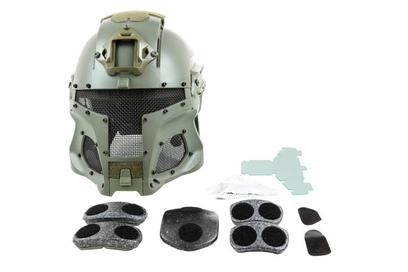 Warrior Helmet - Mask OD