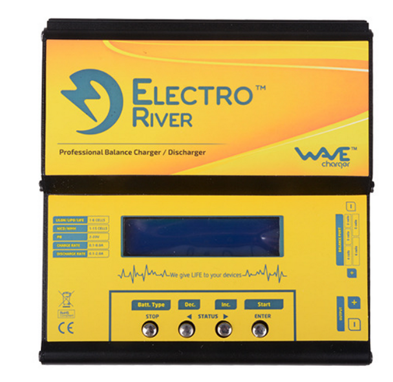 Wave Multiprocessor Universal Smart Battery Charger by Electro River