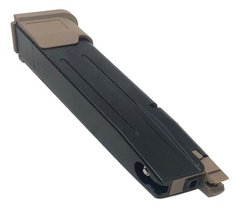 We M17 - M18 - P320 GBB 30bb Tan Gas Magazine by We