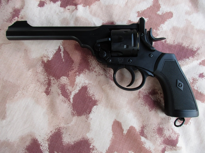 Webley MKVI .455 Service Revolver 1915 Co2 Full Metal Scritte e Loghi Originali