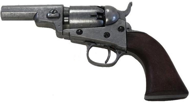 Denix Revolver 1849 Pocket Wells Fargo Grey Version by Denix