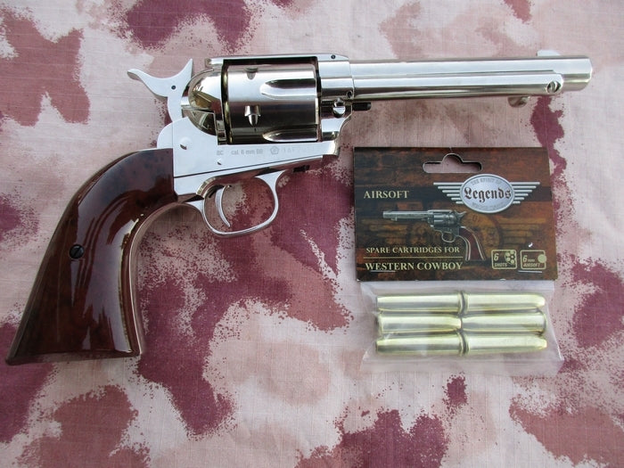 Legends Western Cowboy "Peacemaker" Cal.45 6 Spare Cartridges Kit by Umarex