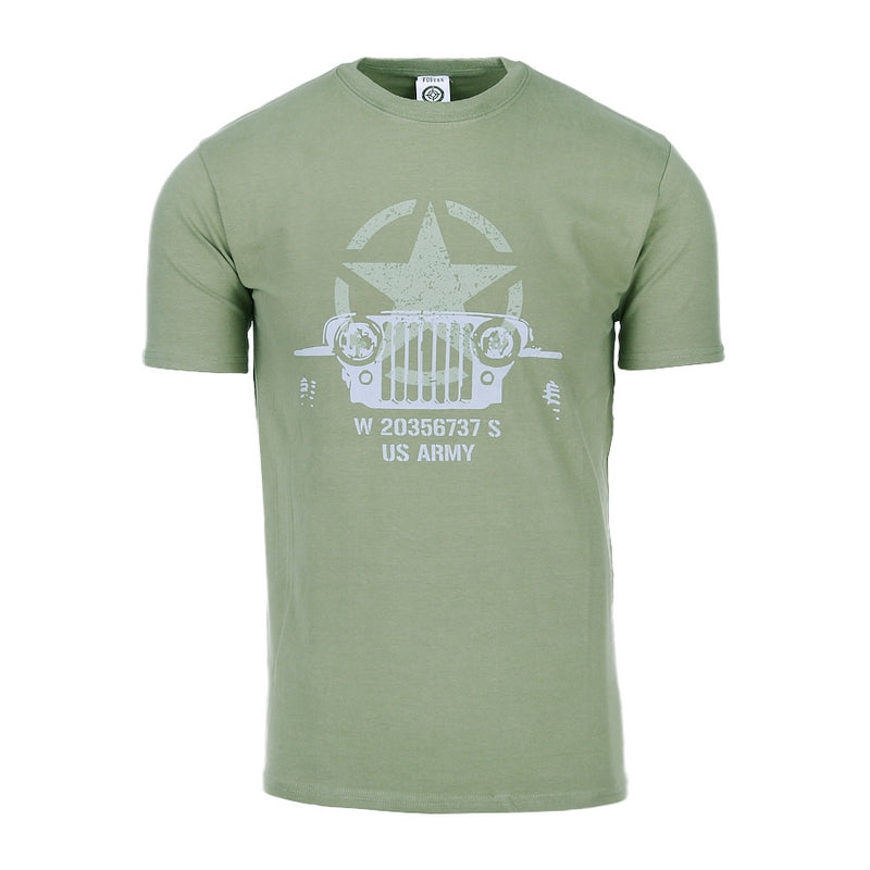 Willys T-Shirt Allied Star  Silly Jeep
