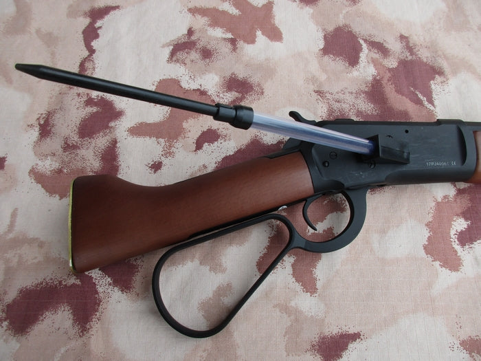 Winchester M1873 Randall "Mare's Leg" Gas Power Lever Action Full Wood & Metal by A&K