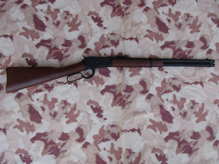 OFFERTE SPECIALI - SPECIALOFFERS: Winchester M1892 "Saddle Gun" SRX V2 Range Gas Real Wood & Full Metal Version by A&K
