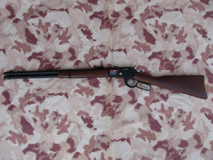 OFFERTE SPECIALI - SPECIALOFFERS: Winchester M1892 "Saddle Gun" SRX V2 Range Gas Real Wood & Full Metal Version by A&K