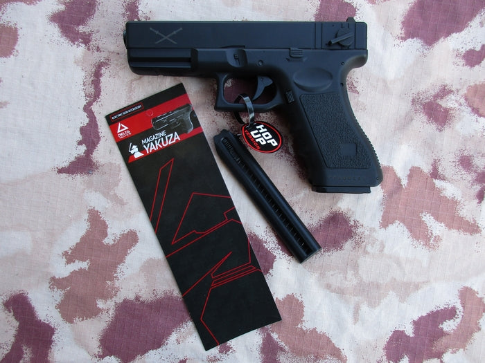 Delta Tactics G18c AEP Yakuza Caricatore Maggiorato 30bb. Compatibile Marui & Cyma