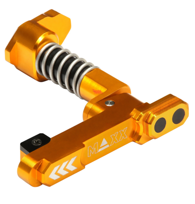 Maxx Model M4 - M16 Dark Earth Aluminum Advanced Magazine Release Style B by Maxx Model