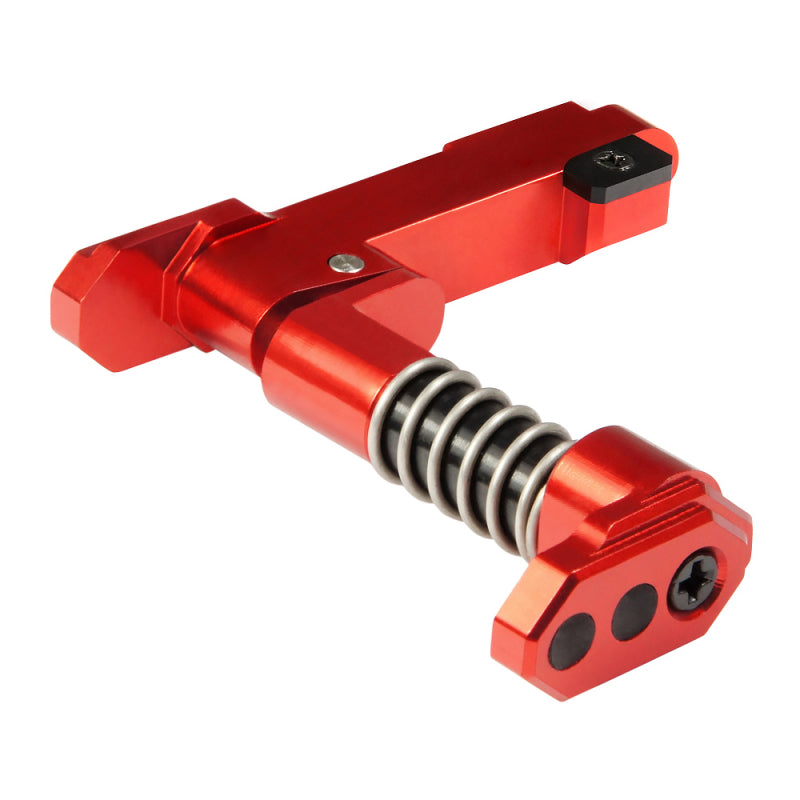 Maxx Model M4 - M16 Red Aluminum Advanced Magazine Release Style B by Maxx Model