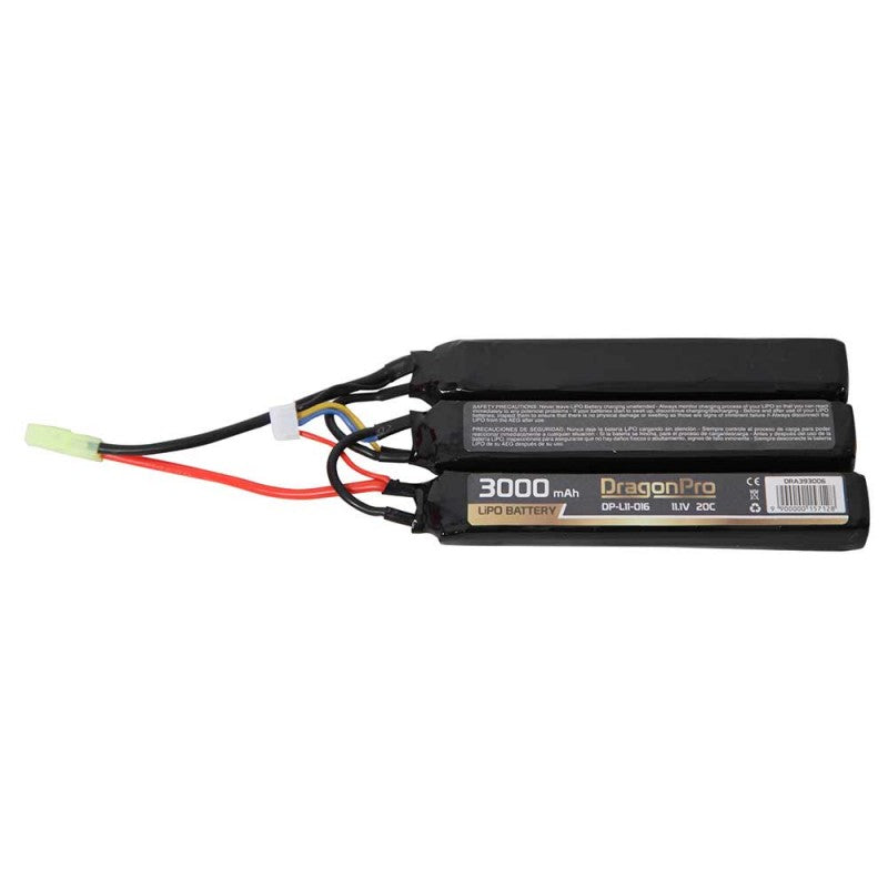 Batteria DP-L11-016 11.1V 3000mAh 20C LiPo 128x21x17.5mm by Dragonpro