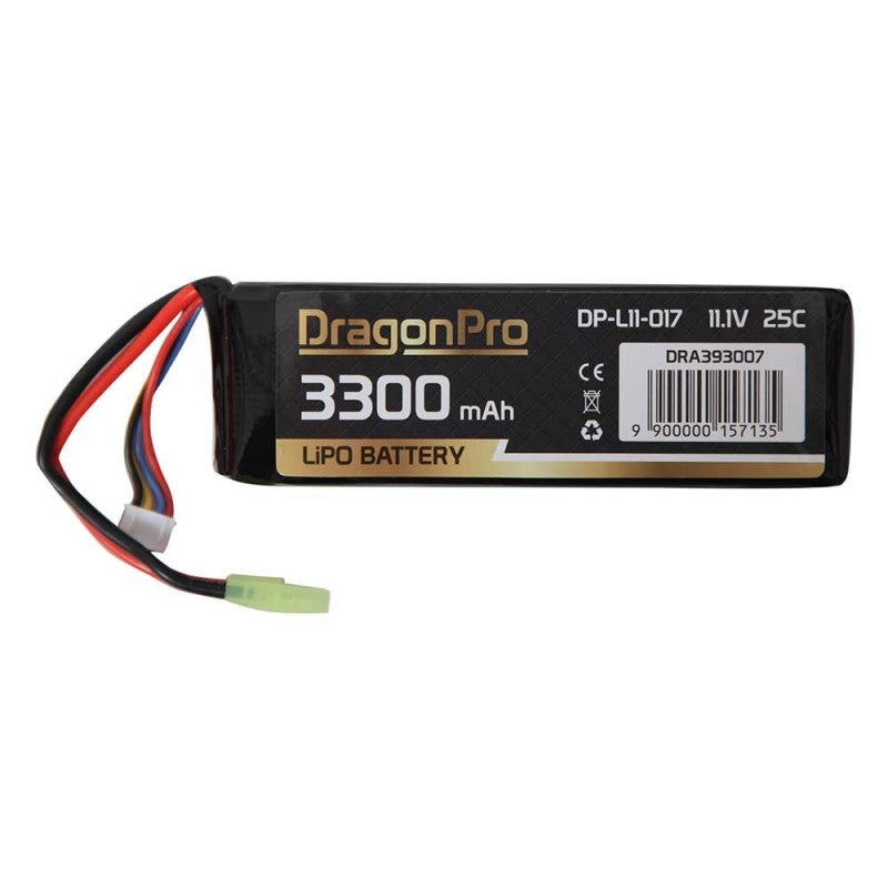 Batteria DP-L11-017 11.1V 3300mAh 25C LiPO 135x43x18mm. by Dragonpro