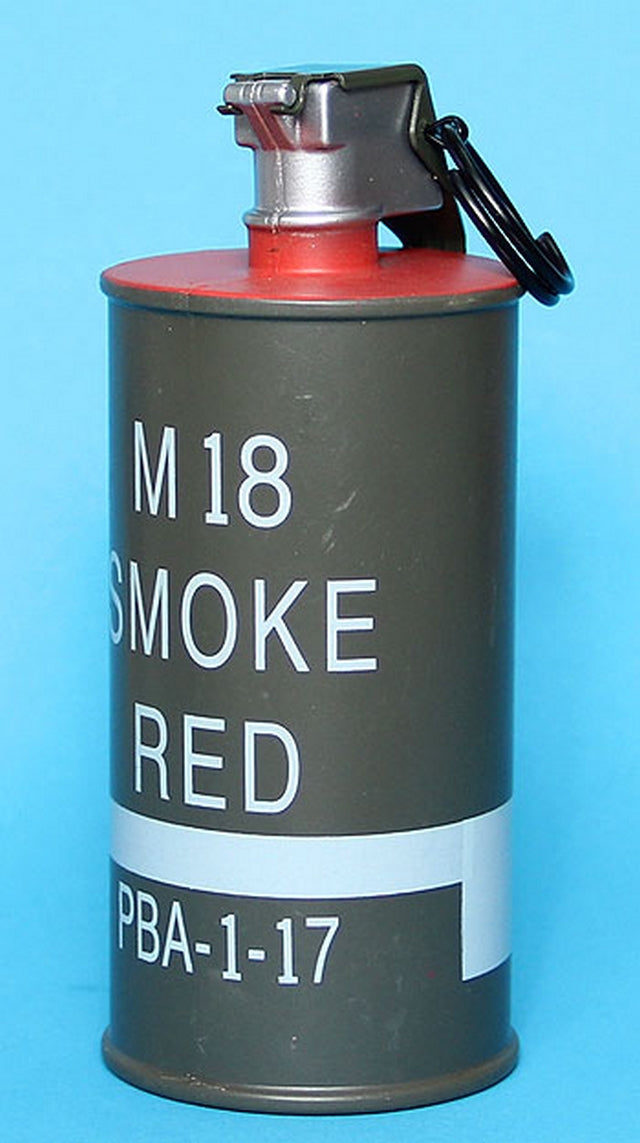 Granata Fumogena Rossa (Inerte)