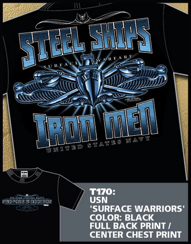 7,62 T-Shirt USN Surface Warriors