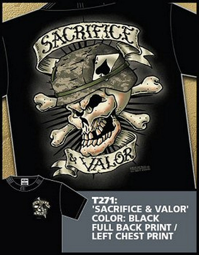7,62 T-Shirt Sacrifice & Valor